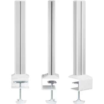 Columna InLine 23181B aluminio blanco 43 mm de altura pack de 2