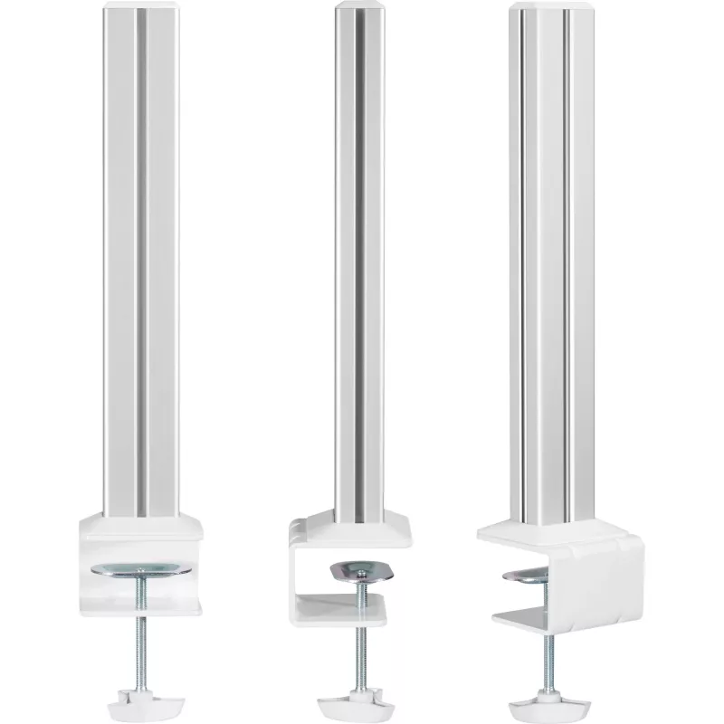 Columna InLine 23181B aluminio blanco 43 mm de altura pack de 2