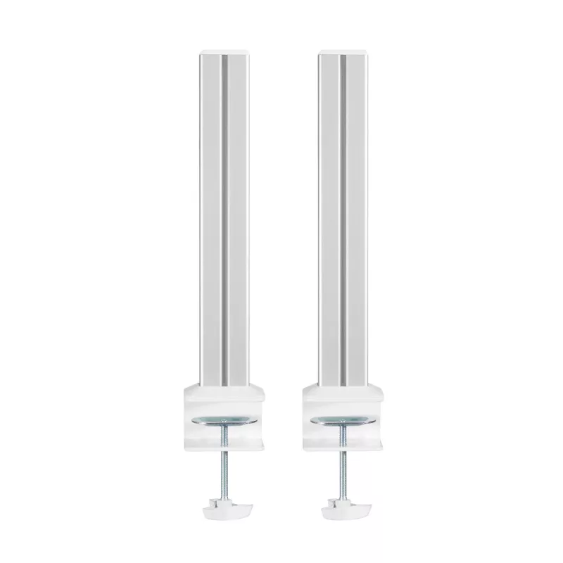 Columna InLine 23181B aluminio blanco 43 mm de altura pack de 2