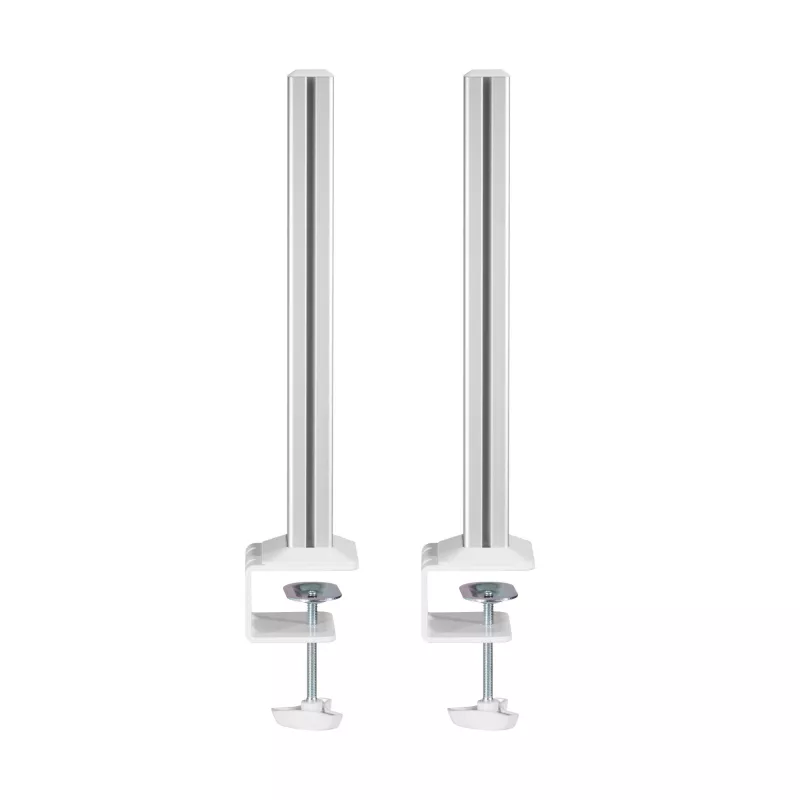 Columna InLine 23181B aluminio blanco 43 mm de altura pack de 2