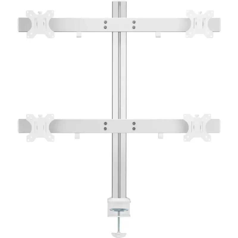 Soporte de sobremesa de aluminio InLine para 4 monitores de hasta 32
