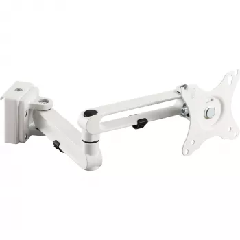 Soporte de monitor para panel ranurado InLine largo blanco 8 kg 17