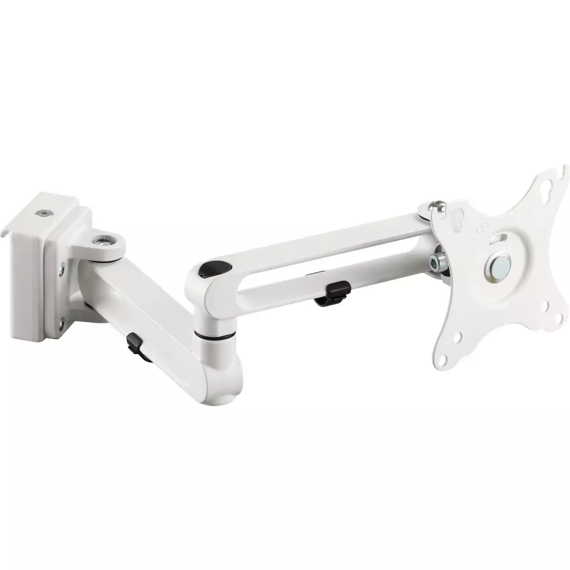 Soporte de monitor para panel ranurado InLine largo blanco 8 kg 17