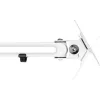 Soporte de monitor para panel ranurado InLine largo blanco 8 kg 17