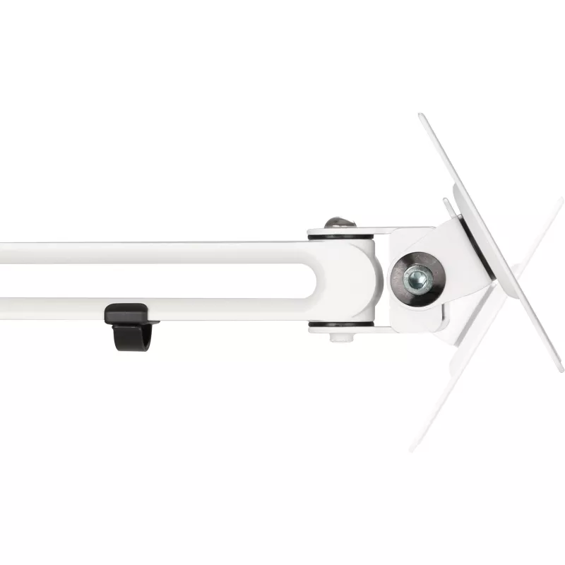Soporte de monitor para panel ranurado InLine largo blanco 8 kg 17