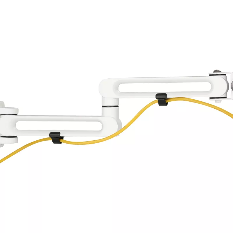 Soporte de monitor para panel ranurado InLine largo blanco 8 kg 17