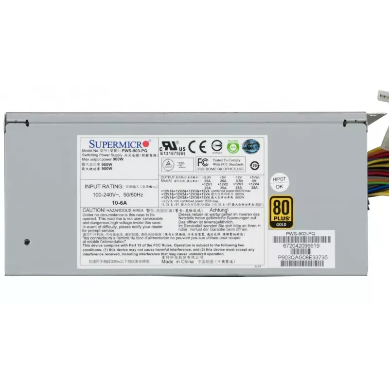 Fuente de alimentación Supermicro PWS-903-PQ 900 W
