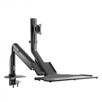 InLine soporte de mesa para estación de trabajo con elevación, móvil, hasta 81 cm (32