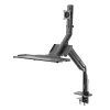 InLine soporte de mesa para estación de trabajo con elevación, móvil, hasta 81 cm (32