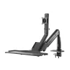 InLine soporte de mesa para estación de trabajo con elevación, móvil, hasta 81 cm (32