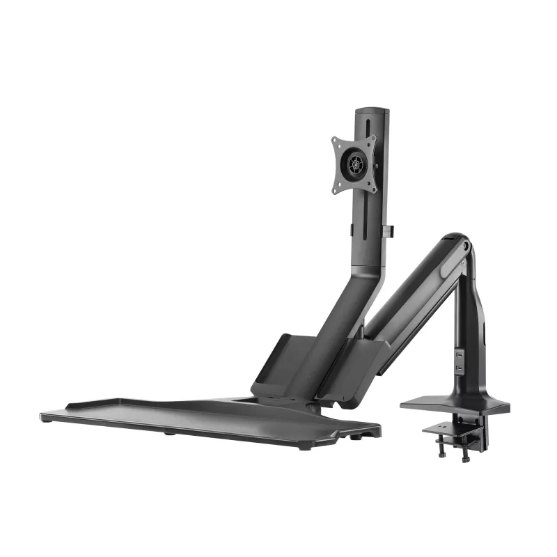 InLine soporte de mesa para estación de trabajo con elevación, móvil, hasta 81 cm (32
