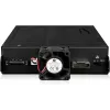 Caja adaptadora NVMe U.2 a SlimSAS, icy dock ToughArmor MB105VP-B, PCIe 4.0, compatible con 2x unidades de 2,5