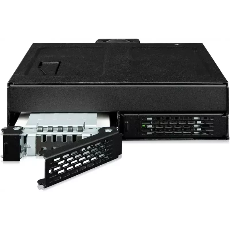 Caja adaptadora NVMe U.2 a SlimSAS, icy dock ToughArmor MB105VP-B, PCIe 4.0, compatible con 2x unidades de 2,5