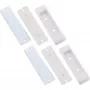 InLine set de montaje para panel ranurado, para placa de montaje de mesa, set de 2