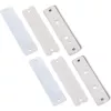 InLine set de montaje para panel ranurado, para placa de montaje de mesa, set de 2
