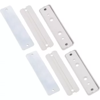 InLine set de montaje para panel ranurado, para placa de montaje de mesa, set de 2