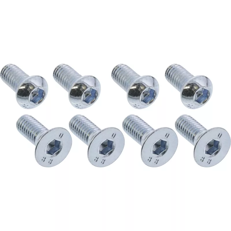InLine set de montaje para panel ranurado, para placa de montaje de mesa, set de 2