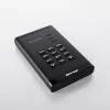 iStorage diskAshur PRO3 IS-DAP3-256-SSD-1000-F SSD portátil cifrado de 1 TB, USB 3.2 Gen 1 USB-C, AES-XTS de 256 bits, FIPS 197, conforme con TAA