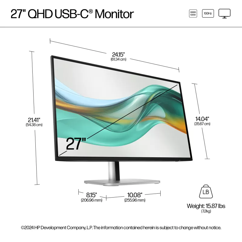 Monitor HP Series 5 Pro 27 pulgadas QHD USB-C - 527pu