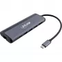 InLine multihub USB-C 8 en 1, HDMI, DP, USB 3.2, PD 3.0 100W, MST