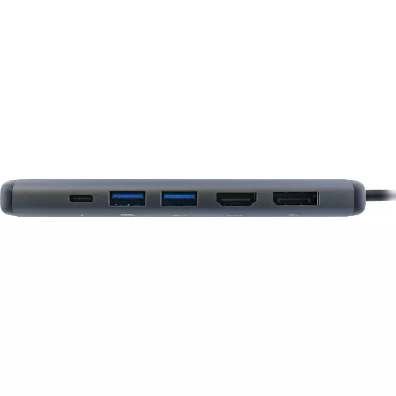 InLine multihub USB-C 8 en 1, HDMI, DP, USB 3.2, PD 3.0 100W, MST