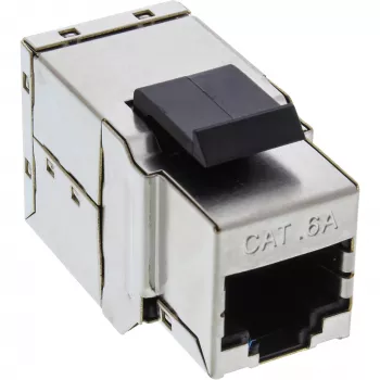 InLine módulo keystone RJ45 hembra a hembra SNAP-In Cat.6A STP