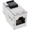 InLine módulo keystone RJ45 hembra a hembra SNAP-In Cat.6A STP