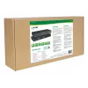 InLine 57885G Switch KVM, 2 vías, HDMI & DP, doble monitor, 4K60Hz, hub USB, negro