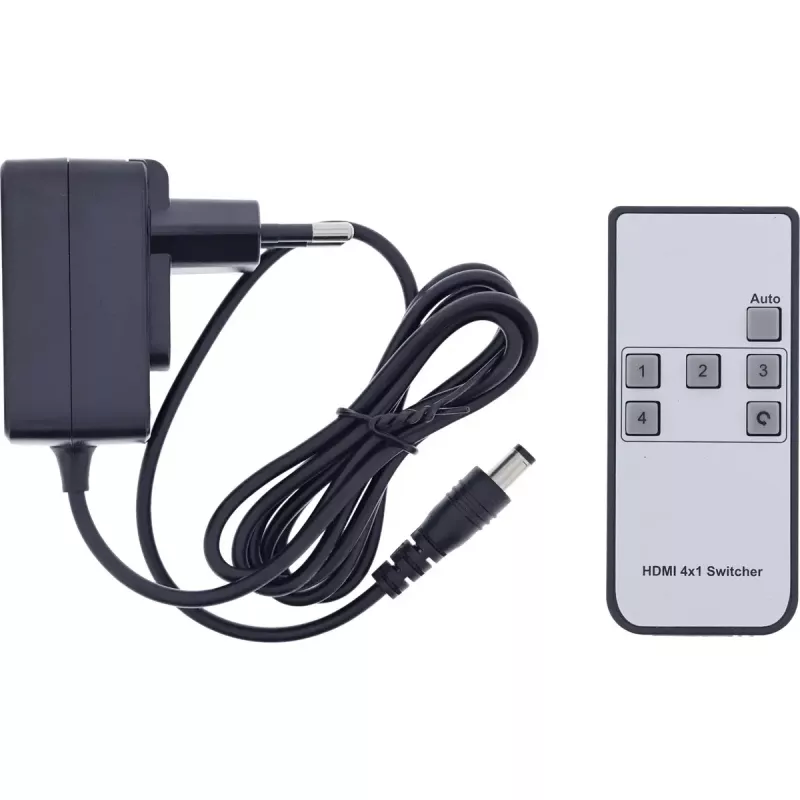 InLine 57885B conmutador de vídeo HDMI
