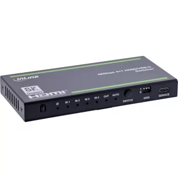 InLine 57885B conmutador de vídeo HDMI