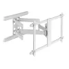 InLine soporte de pared de aluminio premium para televisores de pantalla plana 37-80 pulgadas blanco 70 kg