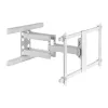 InLine soporte de pared de aluminio premium para televisores de pantalla plana 37-80 pulgadas blanco 70 kg