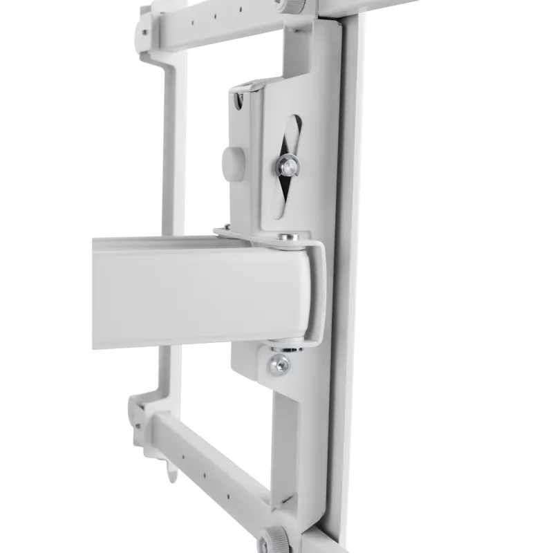 InLine soporte de pared de aluminio premium para televisores de pantalla plana 37-80 pulgadas blanco 70 kg