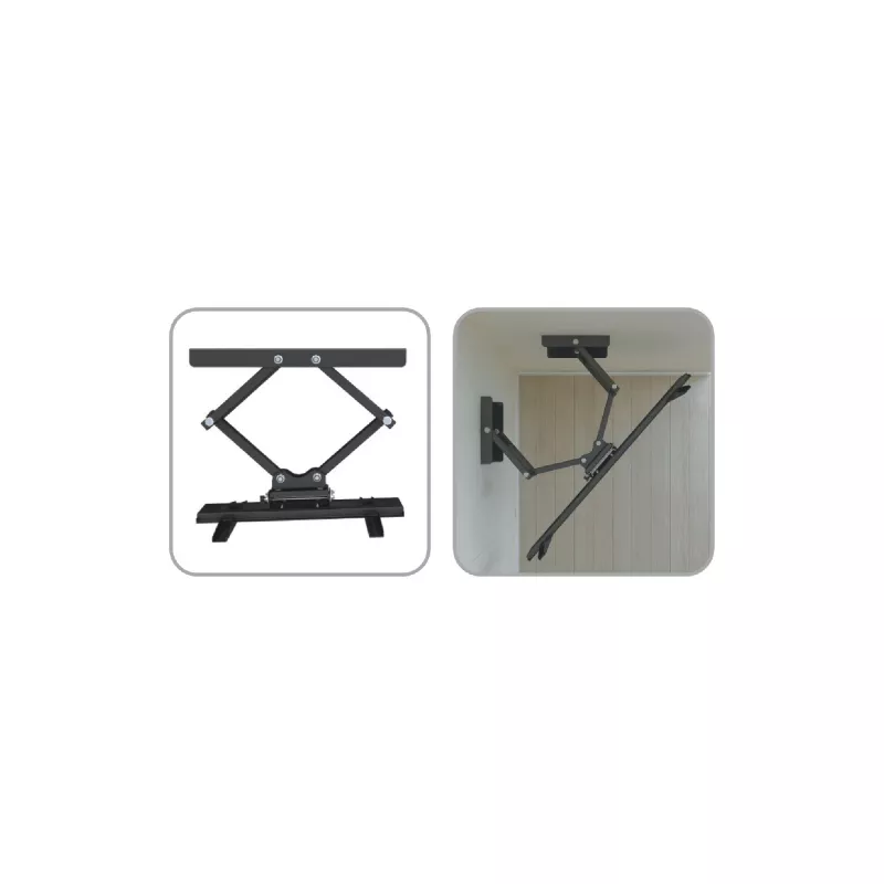 InLine soporte de pared en esquina para TFT / LED / Plasma 37 pulgadas a 63 pulgadas hasta 60 kg