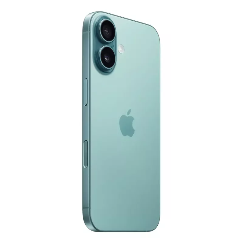 Smartphone Apple iPhone 16 — 6,1 pulgadas (15,5 cm), A18, 128 GB, Dual-SIM, 48 MP cámara trasera dual, Teal