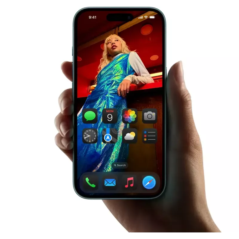 Smartphone Apple iPhone 16 — 6,1 pulgadas (15,5 cm), A18, 128 GB, Dual-SIM, 48 MP cámara trasera dual, Teal