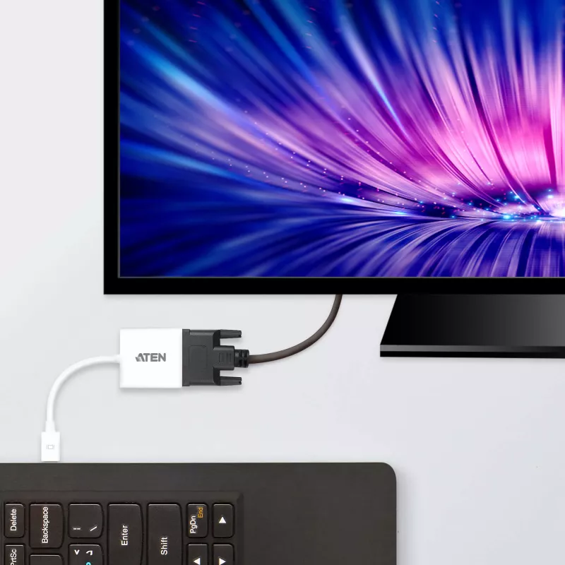 Convertidor Mini DisplayPort a DVI ATEN VC960-AT