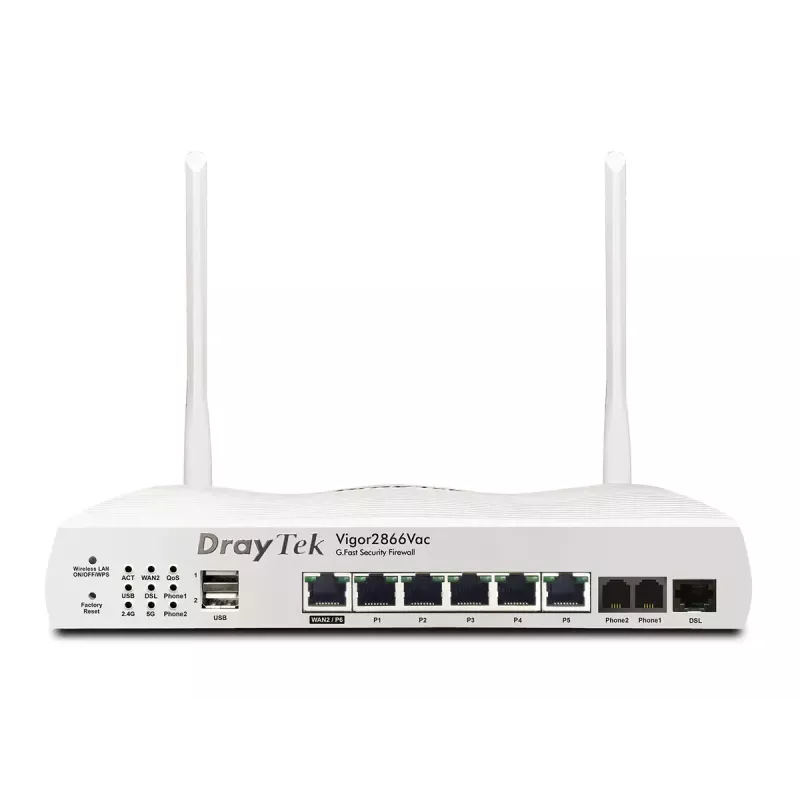 Router de sobremesa DrayTek Vigor 2866AX Dualband-Wi-Fi 6