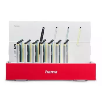 Mini lápiz stylus Hama azul oscuro azul claro plateado amarillo 95 mm