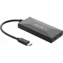 Hub InLine USB 3.2 Gen.1, USB-C a 2 puertos USB-C y 3 puertos USB-A, sin fuente de alimentación