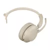 Jabra Evolve2 65 UC Mono 26599-889-898 auriculares con micrófono, supraurales, convertibles, USB-C, beige
