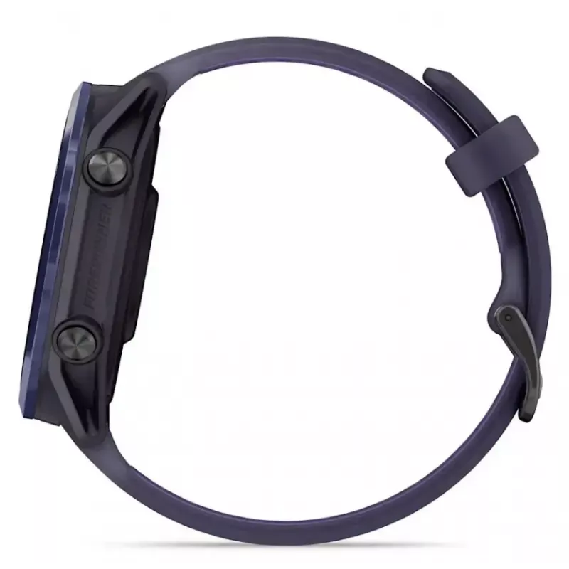 Garmin Forerunner 570 010-02971-02 smartwatch 47 mm, AMOLED, altavoz y micrófono, batería de hasta 18 h, aluminio índigo con correa translúcida Imperial Purple/Indigo