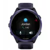 Garmin Forerunner 570 010-02971-02 smartwatch 47 mm, AMOLED, altavoz y micrófono, batería de hasta 18 h, aluminio índigo con correa translúcida Imperial Purple/Indigo