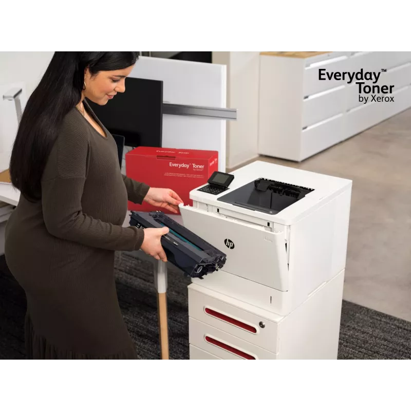 Tóner negro Everyday™ de Xerox compatible con HP 201A (CF400A), capacidad estándar