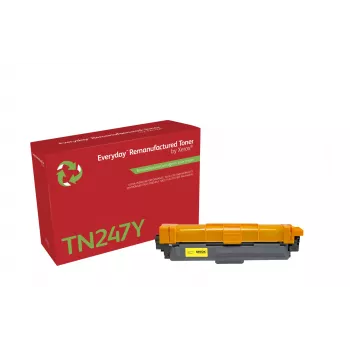 Tóner amarillo remanufacturado Everyday™ de Xerox compatible con Brother TN247Y, alta capacidad
