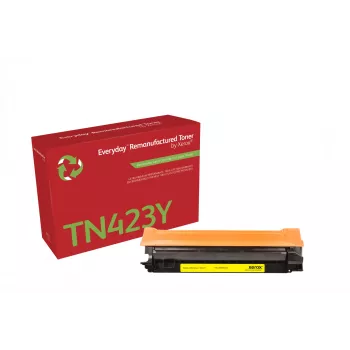 Tóner amarillo remanufacturado Everyday™ de Xerox compatible con Brother TN423Y, alta capacidad