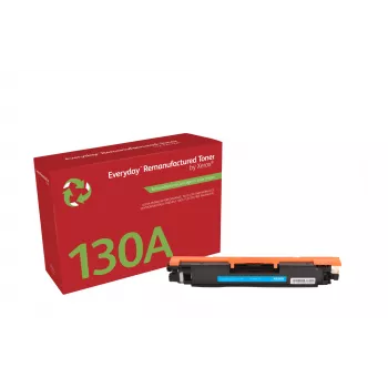 Tóner cian remanufacturado Everyday™ de Xerox compatible con HP 130A (CF351A), capacidad estándar