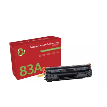Tóner mono remanufacturado Everyday™ de Xerox compatible con HP 83A (CF283A), capacidad estándar