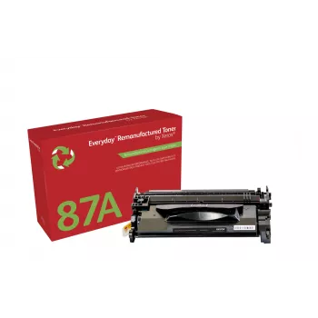 Tóner mono remanufacturado Everyday™ de Xerox compatible con HP 87A (CF287A), capacidad estándar