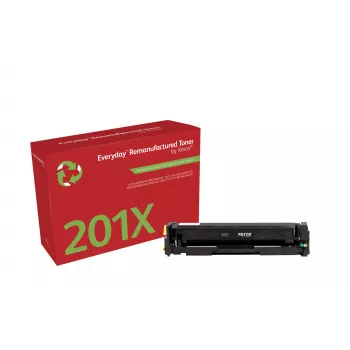 Tóner negro remanufacturado Everyday™ de Xerox compatible con HP 201X (CF400X), alta capacidad
